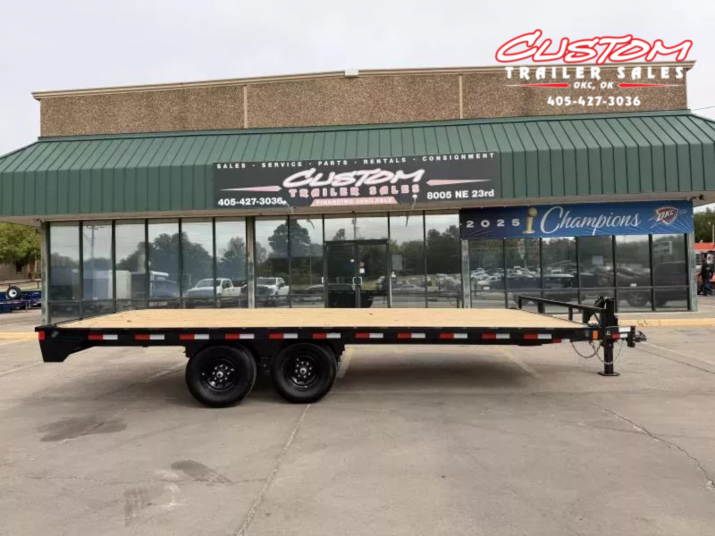 New #370083 2026 LOAD TRAIL DK 20 X 102 TANDEM AXLE BUMPER PULL 14K DECK OVER