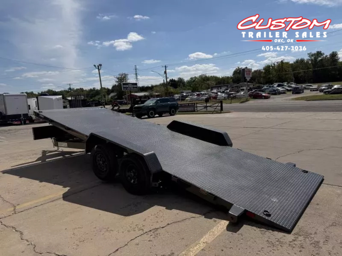 New #370486 2026 LOAD TRAIL TM 22 X 83 TANDEM AXLE RAPID LOADER 7K STEEL FLOOR TILT DECK TRAILER
