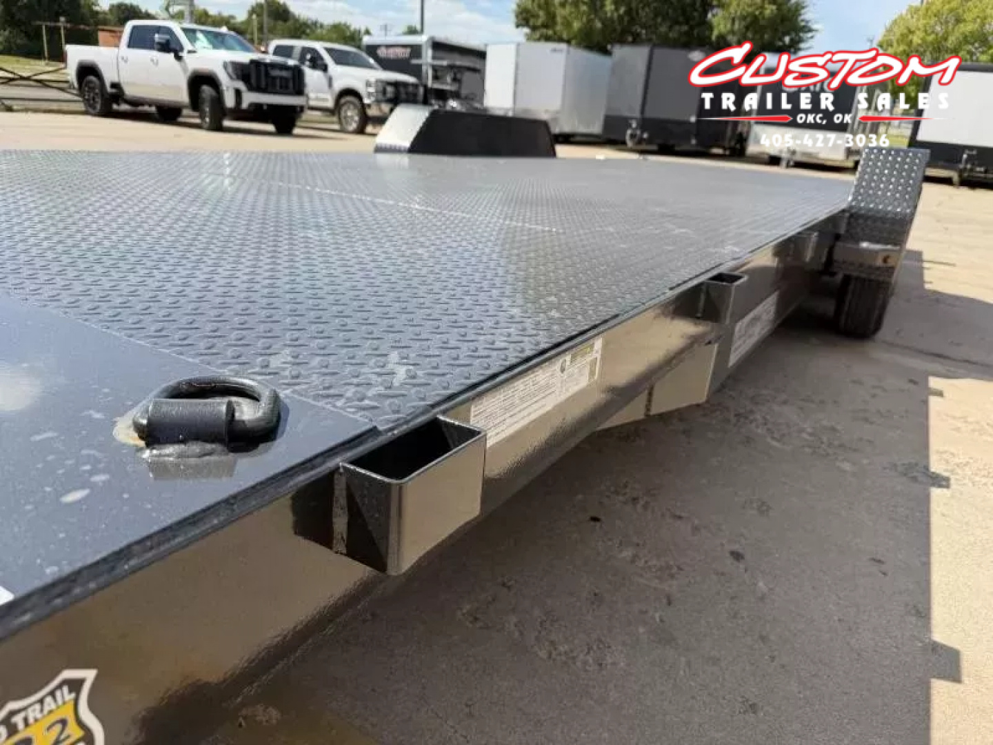 New #370486 2026 LOAD TRAIL TM 22 X 83 TANDEM AXLE RAPID LOADER 7K STEEL FLOOR TILT DECK TRAILER