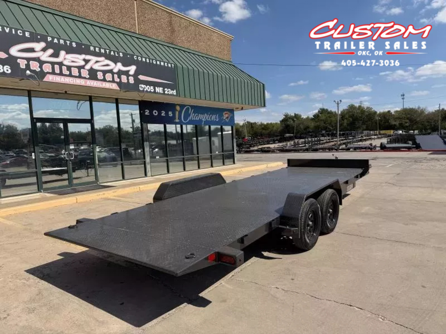 New #370486 2026 LOAD TRAIL TM 22 X 83 TANDEM AXLE RAPID LOADER 7K STEEL FLOOR TILT DECK TRAILER