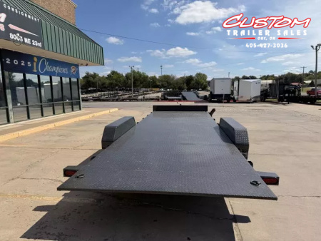 New #370486 2026 LOAD TRAIL TM 22 X 83 TANDEM AXLE RAPID LOADER 7K STEEL FLOOR TILT DECK TRAILER
