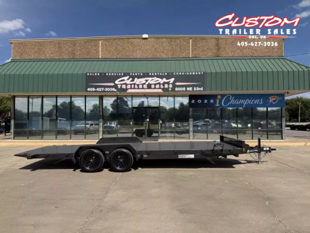 New #370486 2026 LOAD TRAIL TM 22 X 83 TANDEM AXLE RAPID LOADER 7K STEEL FLOOR TILT DECK TRAILER
