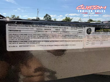 New #370486 2026 LOAD TRAIL TM 22 X 83 TANDEM AXLE RAPID LOADER 7K STEEL FLOOR TILT DECK TRAILER