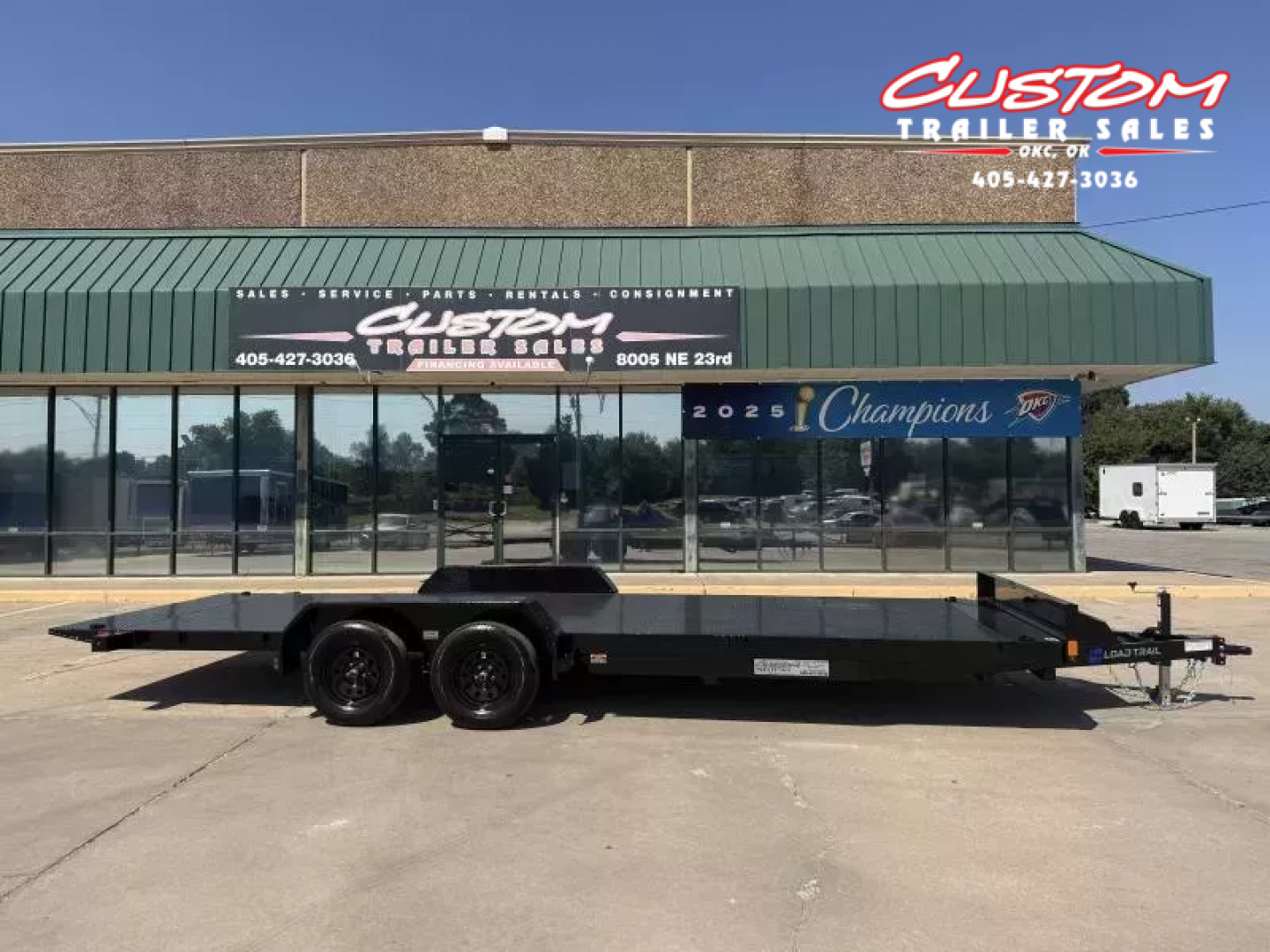 New #370642 2026 LOAD TRAIL TM 20 X 83 TANDEM AXLE RAPID LOADER 7K STEEL FLOOR TILT DECK TRAILER