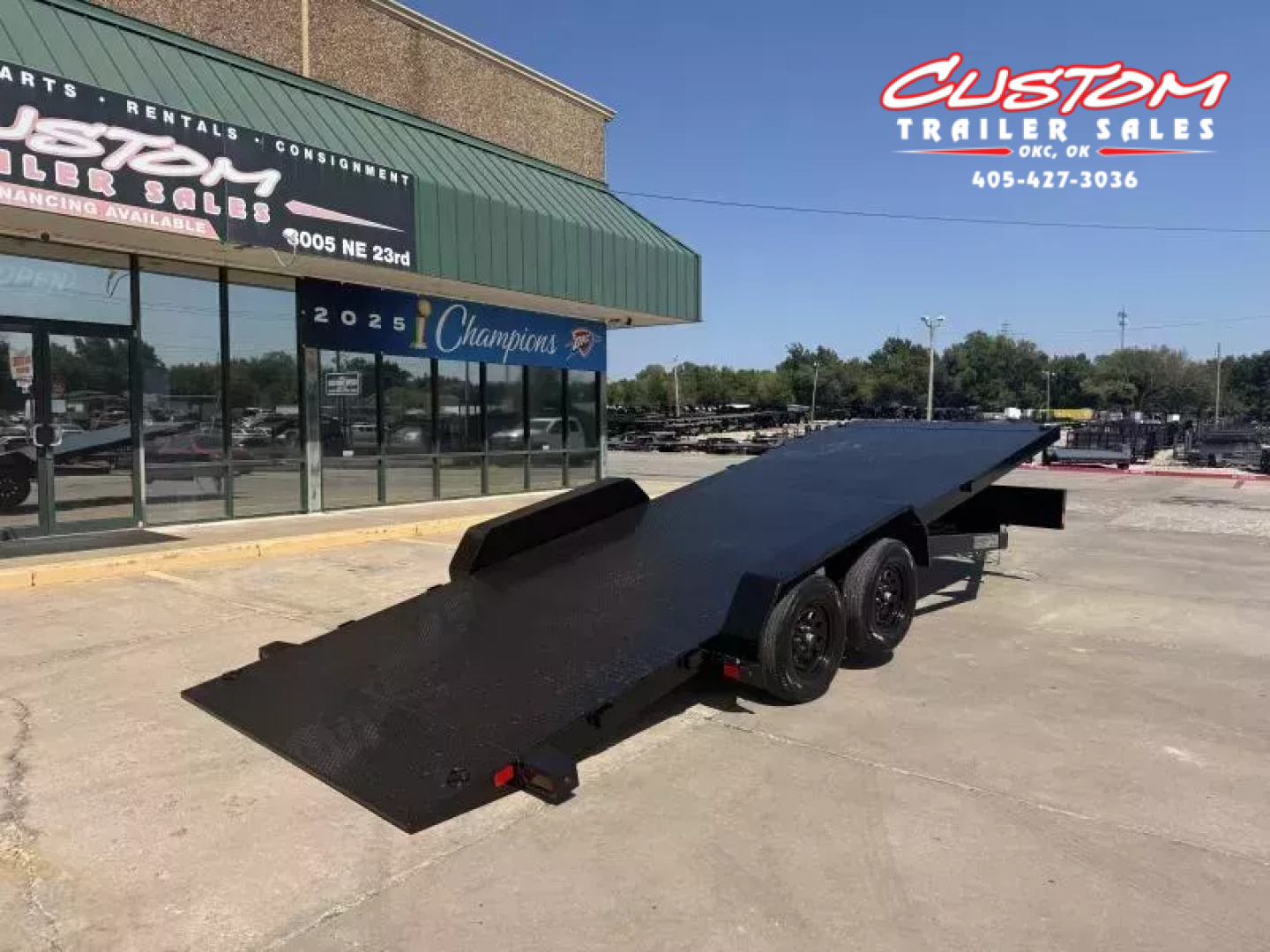 New #370642 2026 LOAD TRAIL TM 20 X 83 TANDEM AXLE RAPID LOADER 7K STEEL FLOOR TILT DECK TRAILER