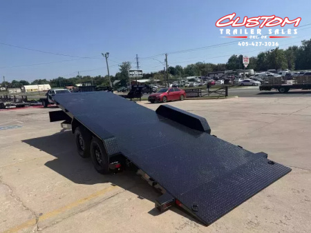 New #370642 2026 LOAD TRAIL TM 20 X 83 TANDEM AXLE RAPID LOADER 7K STEEL FLOOR TILT DECK TRAILER