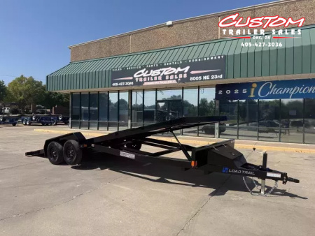 New #370642 2026 LOAD TRAIL TM 20 X 83 TANDEM AXLE RAPID LOADER 7K STEEL FLOOR TILT DECK TRAILER