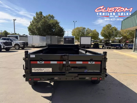 New #370697 2026 LOAD TRAIL DE 6 X 12 TANDEM AXLE 10K BUMPER PULL DUMP