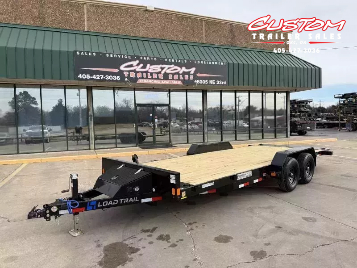 New #370804 2026 LOAD TRAIL TM 20 X 83 TANDEM AXLE 10K MAX-TILT DECK TRAILER