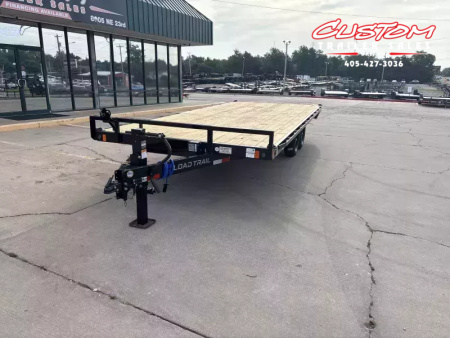 New #370993 2026 LOAD TRAIL DK 20 X 102 BUMPER PULL 10K DECKOVER W/ SLIDE IN RAMPS