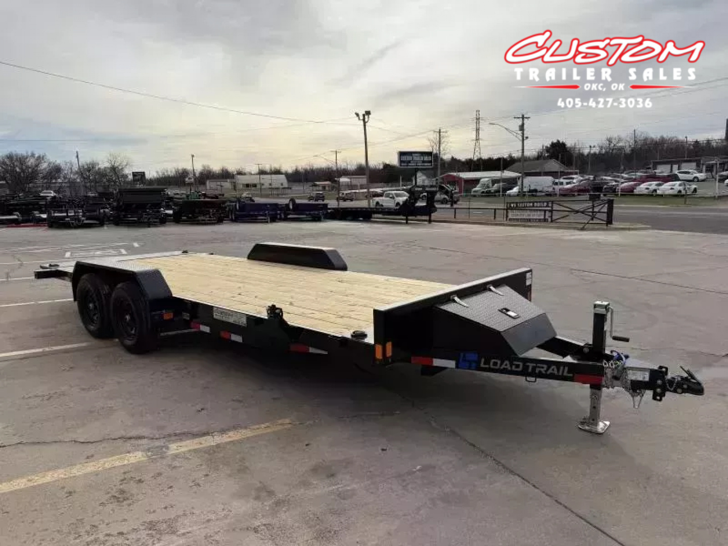 New #371002 2026 LOAD TRAIL TM 20 X 83 TANDEM AXLE 10K MAX-TILT DECK TRAILER