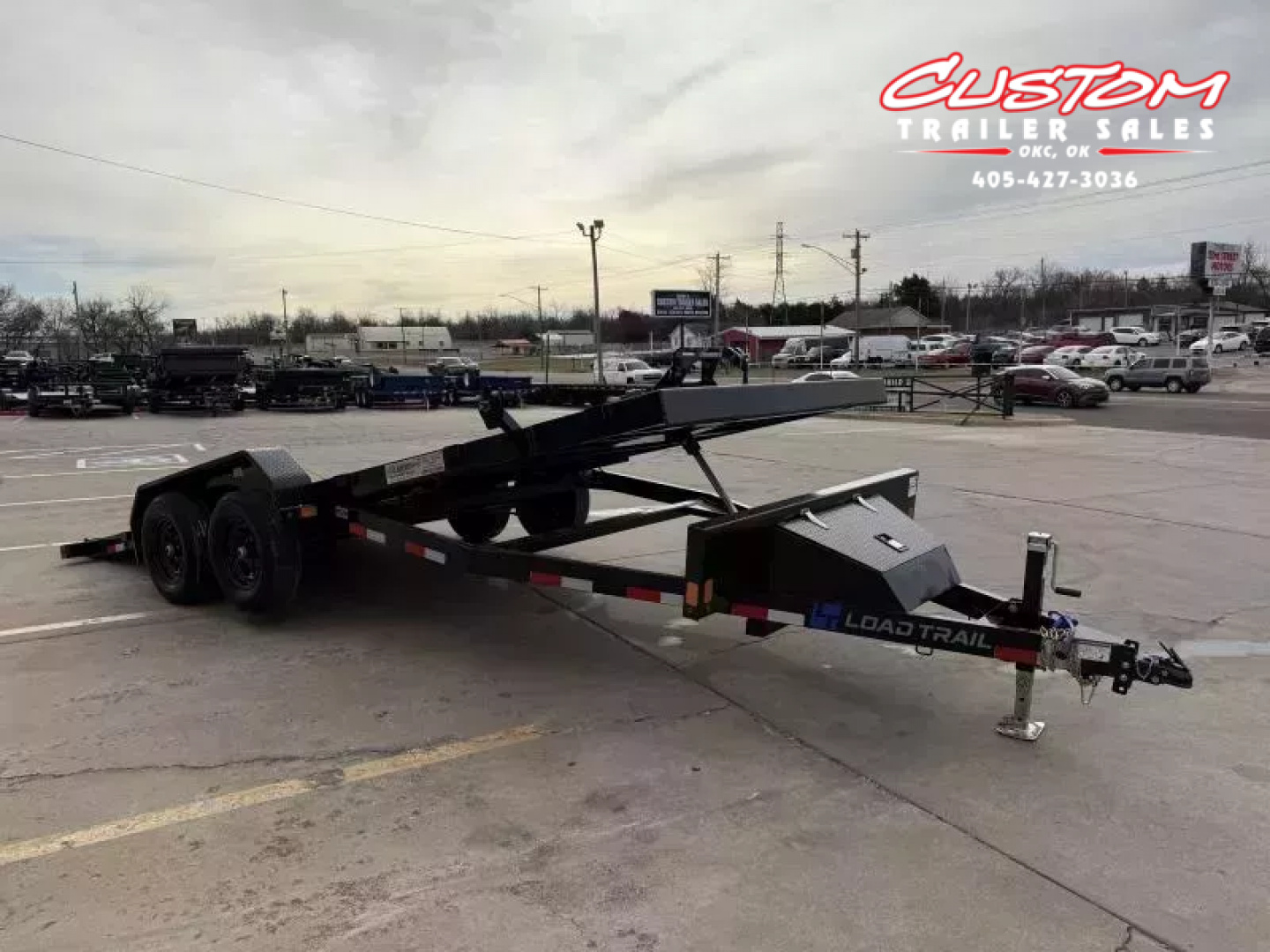 New #371002 2026 LOAD TRAIL TM 20 X 83 TANDEM AXLE 10K MAX-TILT DECK TRAILER