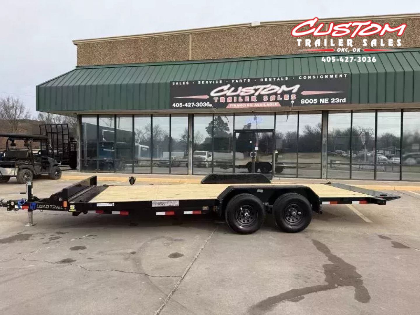 New #371002 2026 LOAD TRAIL TM 20 X 83 TANDEM AXLE 10K MAX-TILT DECK TRAILER