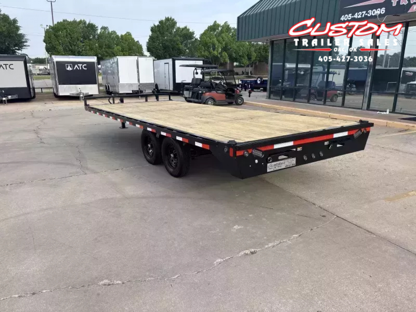 New #371070 2026 LOAD TRAIL DK 20 X 102 BUMPER PULL 10K DECKOVER W/ SLIDE IN RAMPS