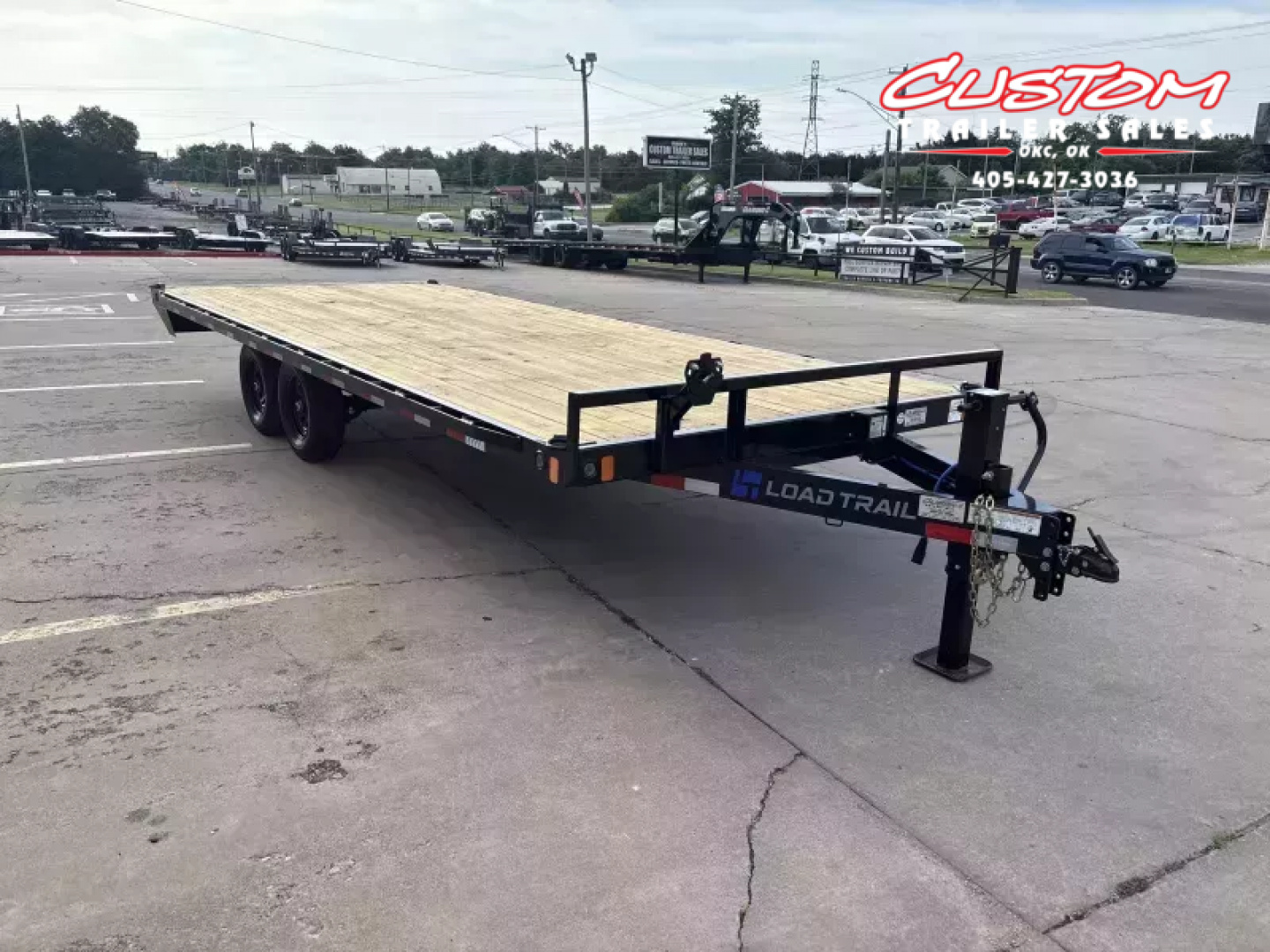 New #371070 2026 LOAD TRAIL DK 20 X 102 BUMPER PULL 10K DECKOVER W/ SLIDE IN RAMPS