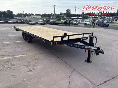 New #371070 2026 LOAD TRAIL DK 20 X 102 BUMPER PULL 10K DECKOVER W/ SLIDE IN RAMPS