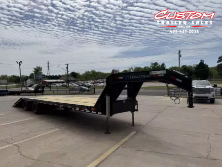 New #371552 2026 LOAD TRAIL GL 36 X 102 DUAL TANDEM LOW-PRO 20K GOOSENECK W/ HYDRAULIC DOVETAIL & JACKS