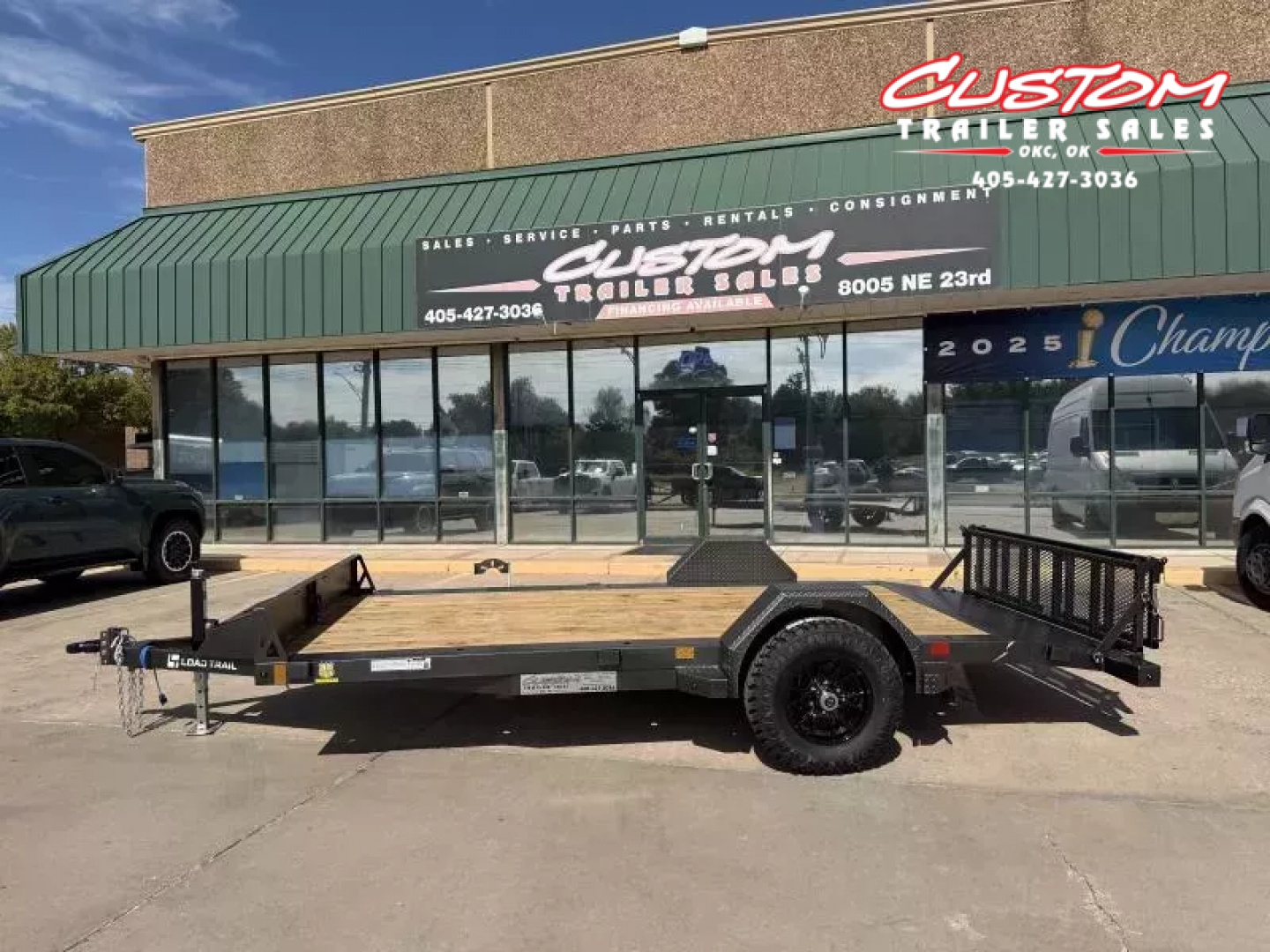 New #371756 2026 LOAD TRAIL SX 14 X 77 SINGLE AXLE 5K ATV UTILITY W/ 2' DOVE & RAMP GATE