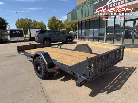 New #371756 2026 LOAD TRAIL SX 14 X 77 SINGLE AXLE 5K ATV UTILITY W/ 2' DOVE & RAMP GATE