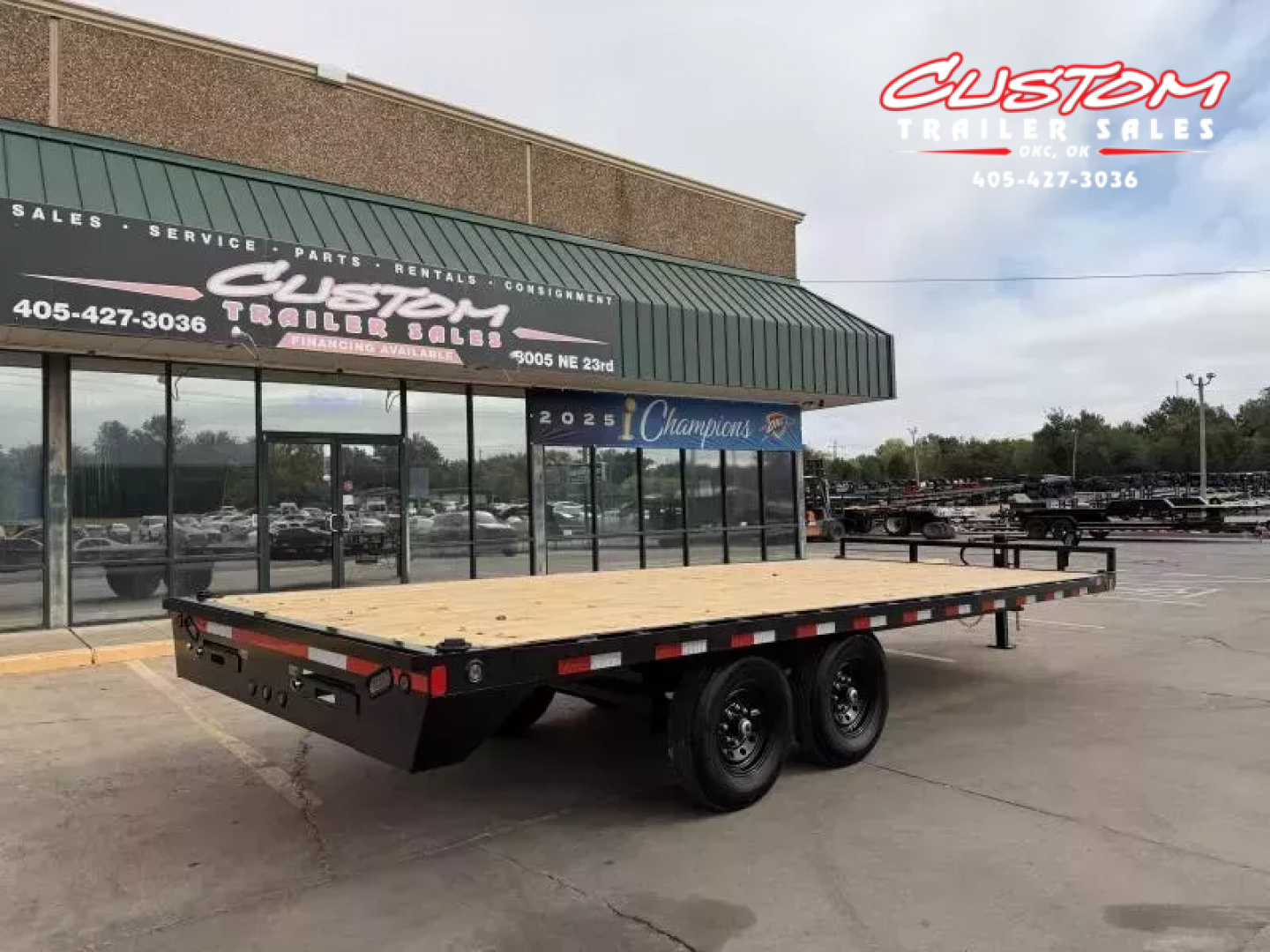 New #371887 2026 LOAD TRAIL DK 20 X 102 TANDEM AXLE BUMPER PULL 14K DECK OVER