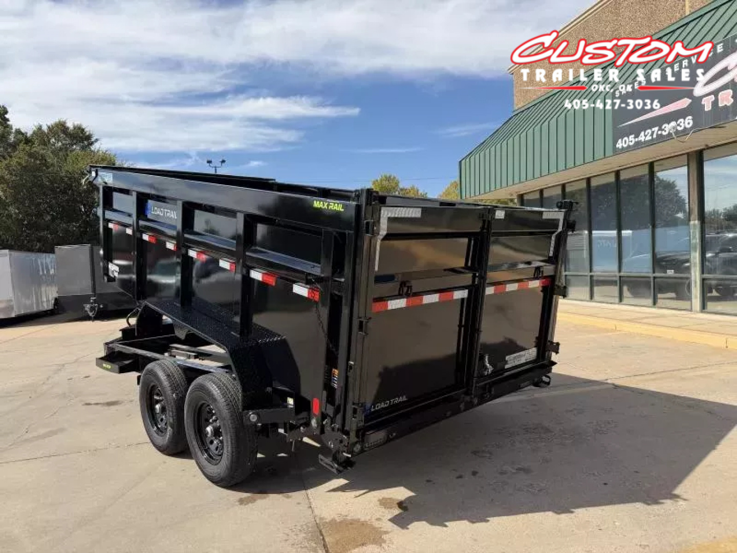 New #371894 2026 LOAD TRAIL DL 14 X 83 TANDEM AXLE LOW PRO 14K HIGH SIDE BUMPER PULL DUMP