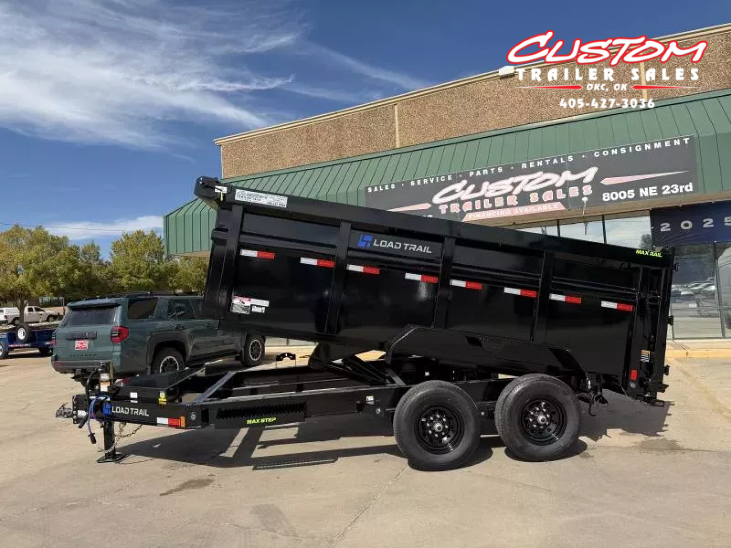 New #371894 2026 LOAD TRAIL DL 14 X 83 TANDEM AXLE LOW PRO 14K HIGH SIDE BUMPER PULL DUMP