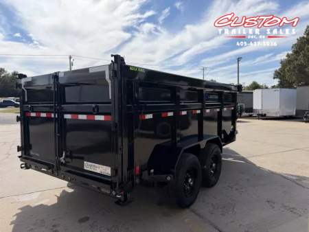 New #371894 2026 LOAD TRAIL DL 14 X 83 TANDEM AXLE LOW PRO 14K HIGH SIDE BUMPER PULL DUMP