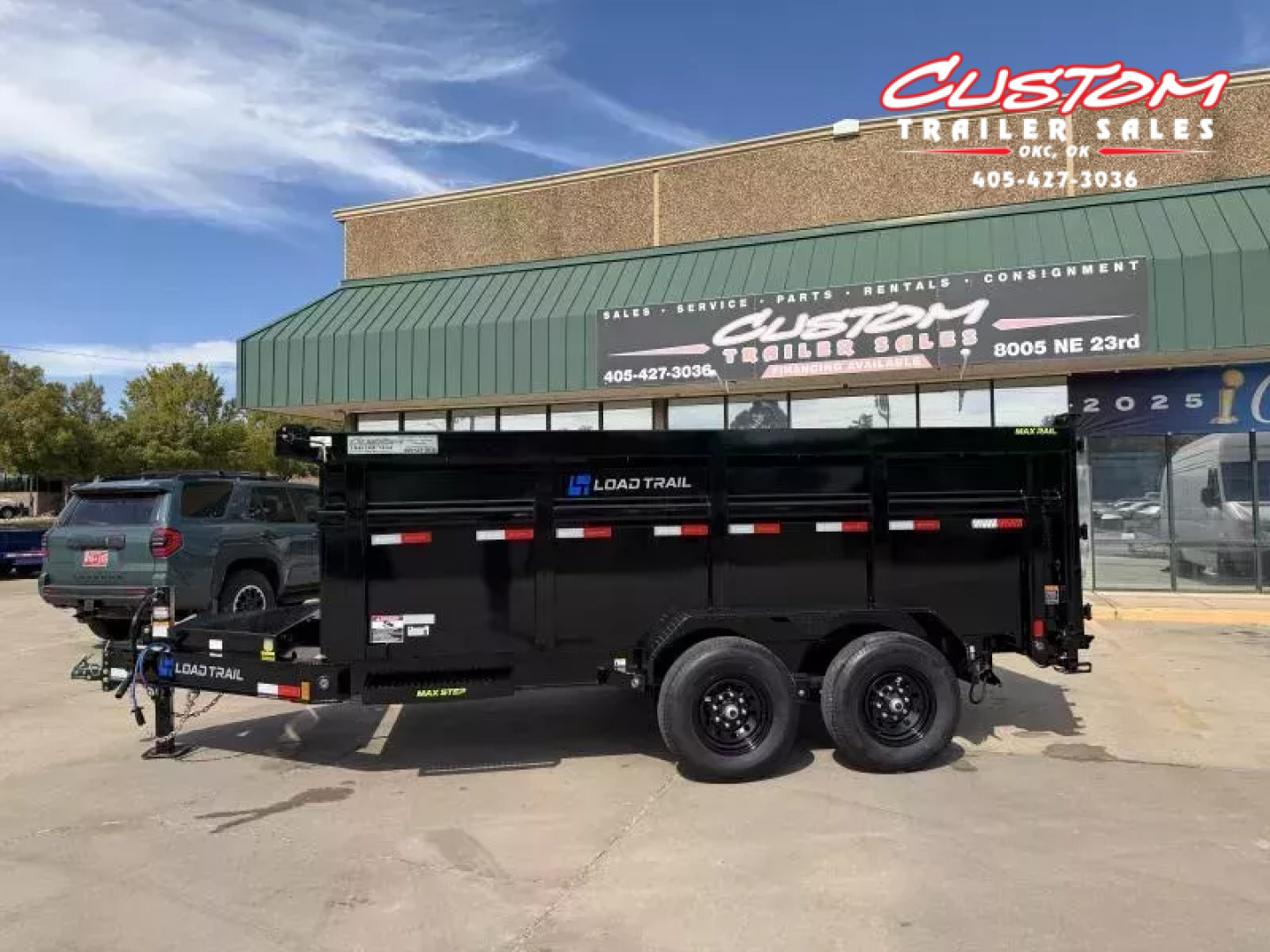 New #372010 2026 LOAD TRAIL DL 14 X 83 TANDEM AXLE LOW PRO 14K HIGH SIDE BUMPER PULL DUMP
