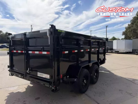 New #372010 2026 LOAD TRAIL DL 14 X 83 TANDEM AXLE LOW PRO 14K HIGH SIDE BUMPER PULL DUMP
