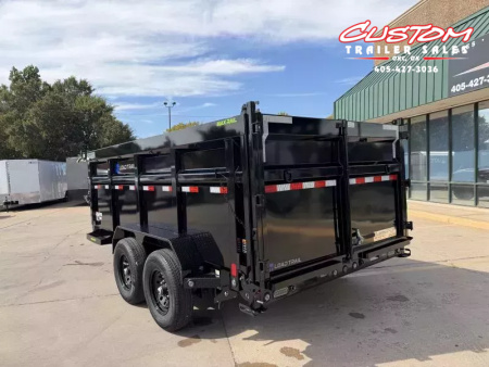 New #372010 2026 LOAD TRAIL DL 14 X 83 TANDEM AXLE LOW PRO 14K HIGH SIDE BUMPER PULL DUMP