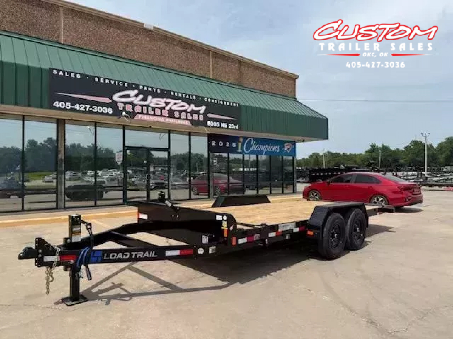 New #372448 2026 LOAD TRAIL 18 X 83 TANDEM AXLE 14K TILT DECK TRAILER