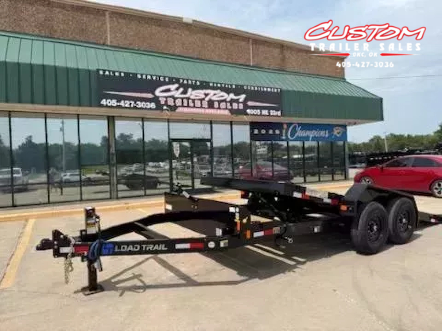 New #372448 2026 LOAD TRAIL 18 X 83 TANDEM AXLE 14K TILT DECK TRAILER