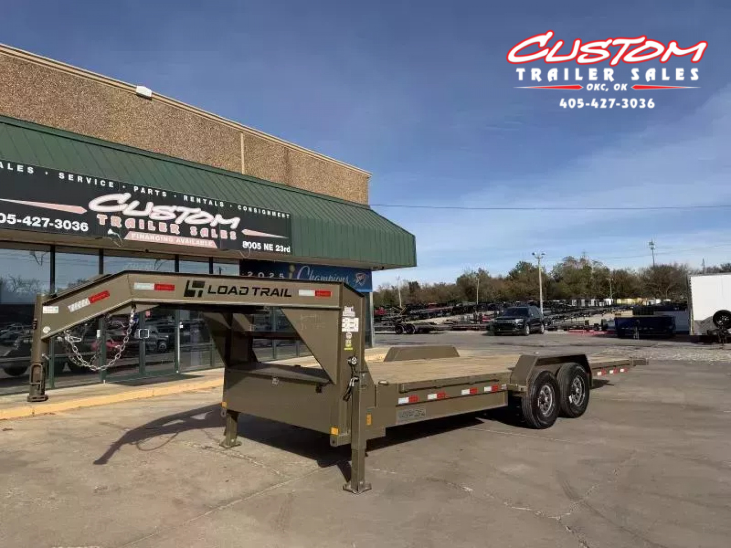 New #372940 2026 LOAD TRAIL TG 24 X 83 TANDEM AXLE 14K GOOSENECK RAPID LOADER FULL BED TILT DECK