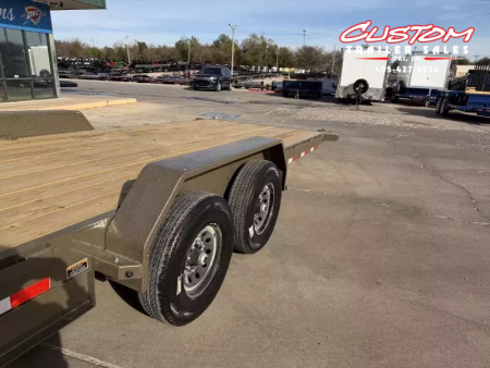 New #372940 2026 LOAD TRAIL TG 24 X 83 TANDEM AXLE 14K GOOSENECK RAPID LOADER FULL BED TILT DECK