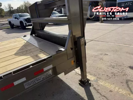 New #372940 2026 LOAD TRAIL TG 24 X 83 TANDEM AXLE 14K GOOSENECK RAPID LOADER FULL BED TILT DECK