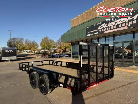 New #373088 2026 LOAD TRAIL UE 16 X 83 TANDEM AXLE 10K UTILITY W/ RAMP GATE