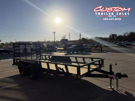 New #373088 2026 LOAD TRAIL UE 16 X 83 TANDEM AXLE 10K UTILITY W/ RAMP GATE