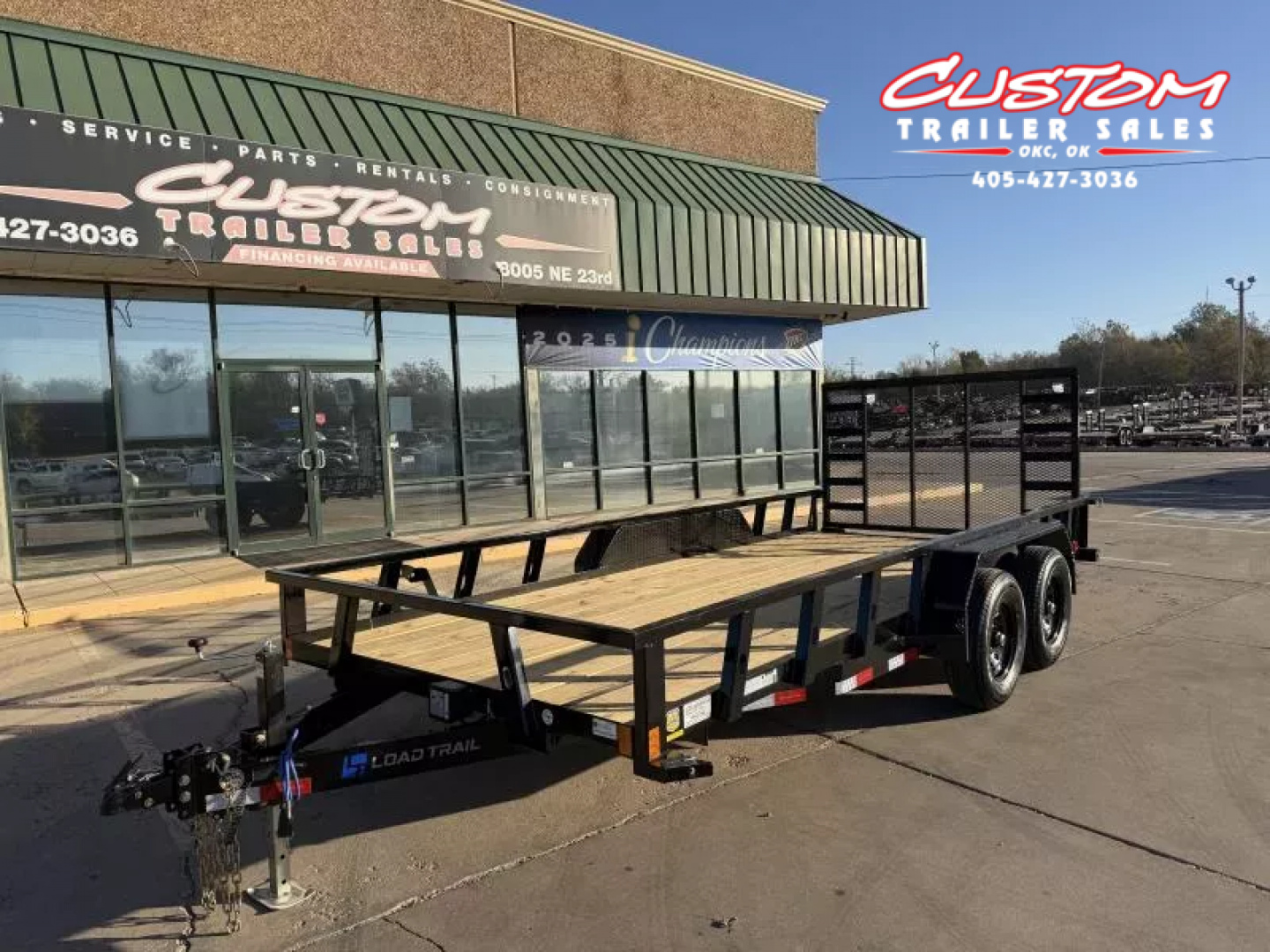 New #373563 2026 LOAD TRAIL UE 16 X 83 TANDEM AXLE 10K UTILITY W/ RAMP GATE