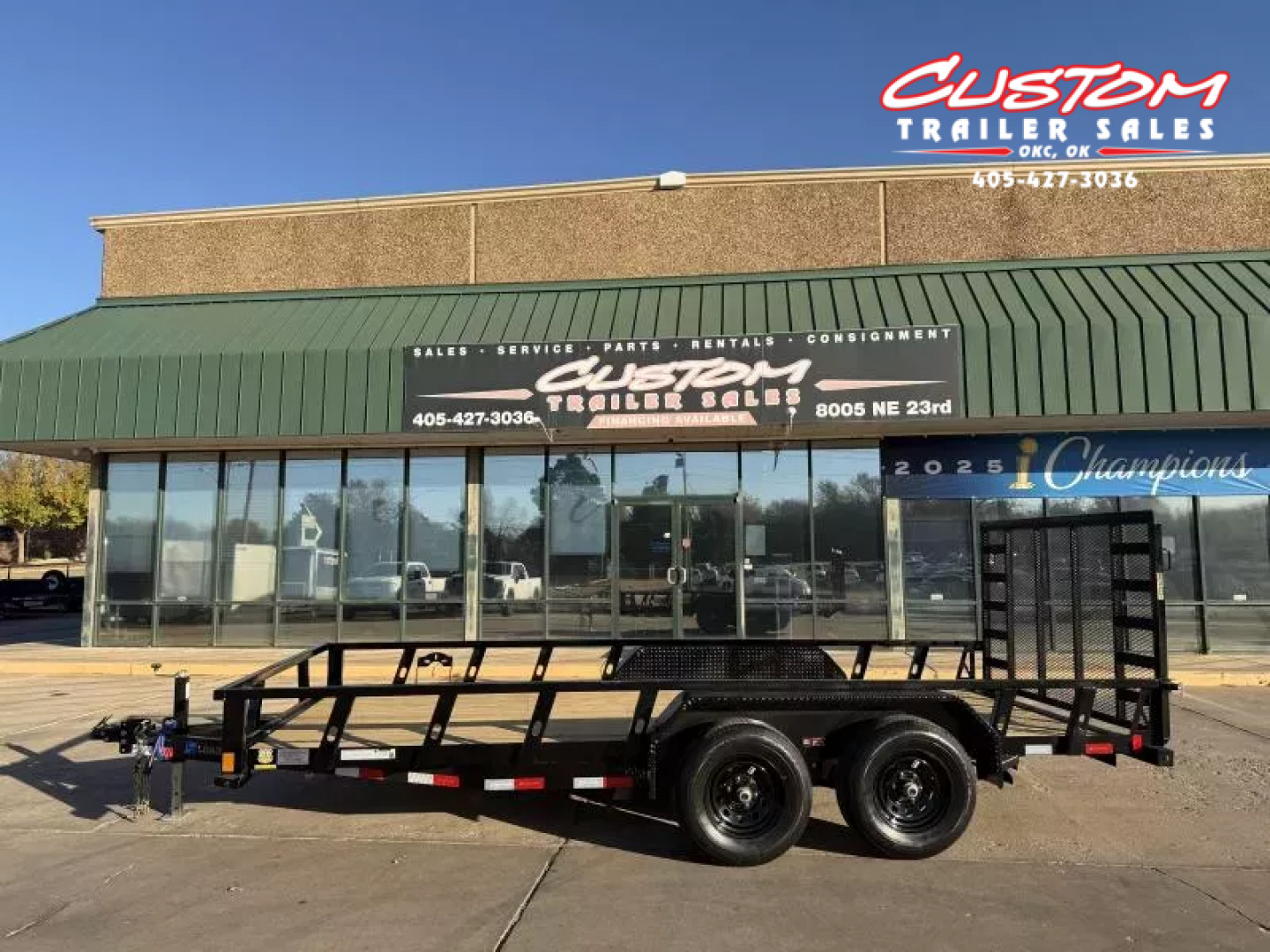 New #373563 2026 LOAD TRAIL UE 16 X 83 TANDEM AXLE 10K UTILITY W/ RAMP GATE