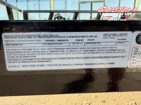 New #373563 2026 LOAD TRAIL UE 16 X 83 TANDEM AXLE 10K UTILITY W/ RAMP GATE