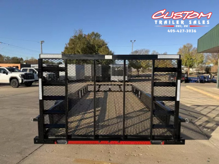 New #373563 2026 LOAD TRAIL UE 16 X 83 TANDEM AXLE 10K UTILITY W/ RAMP GATE