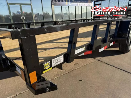 New #373563 2026 LOAD TRAIL UE 16 X 83 TANDEM AXLE 10K UTILITY W/ RAMP GATE