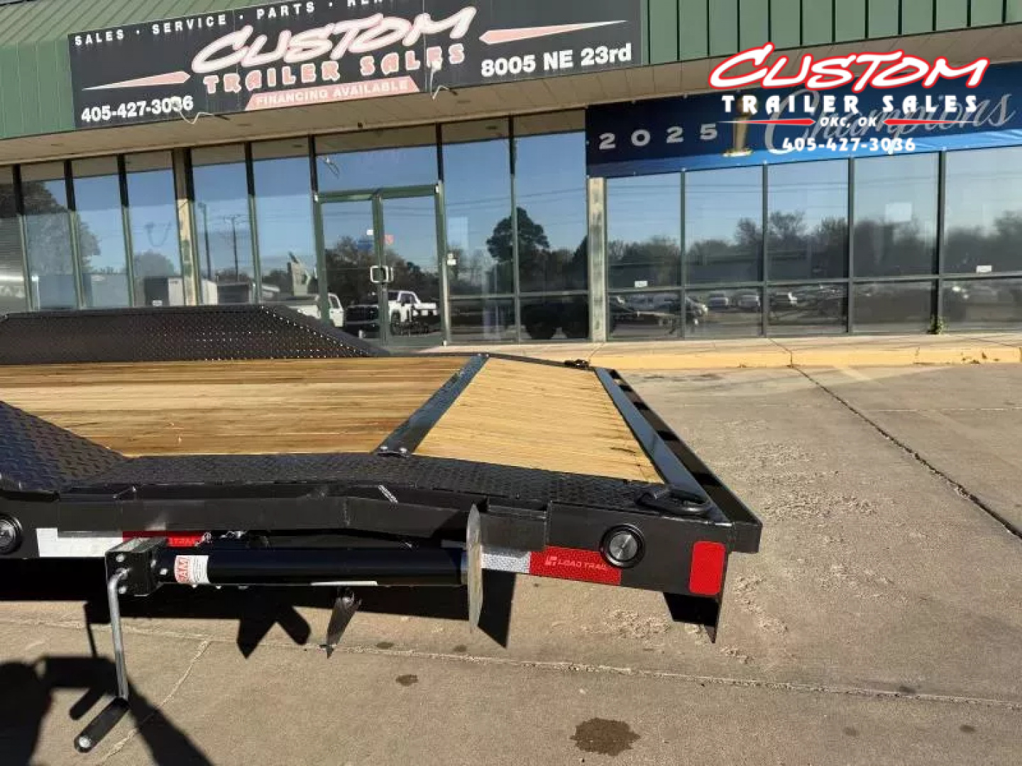 New #373854 2026 LOAD TRAIL CH 20 X 102 TANDEM AXLE 10K CAR HAULER W/ SLIDE IN RAMPS