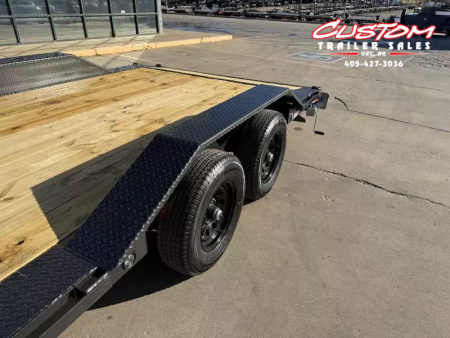 New #373854 2026 LOAD TRAIL CH 20 X 102 TANDEM AXLE 10K CAR HAULER W/ SLIDE IN RAMPS