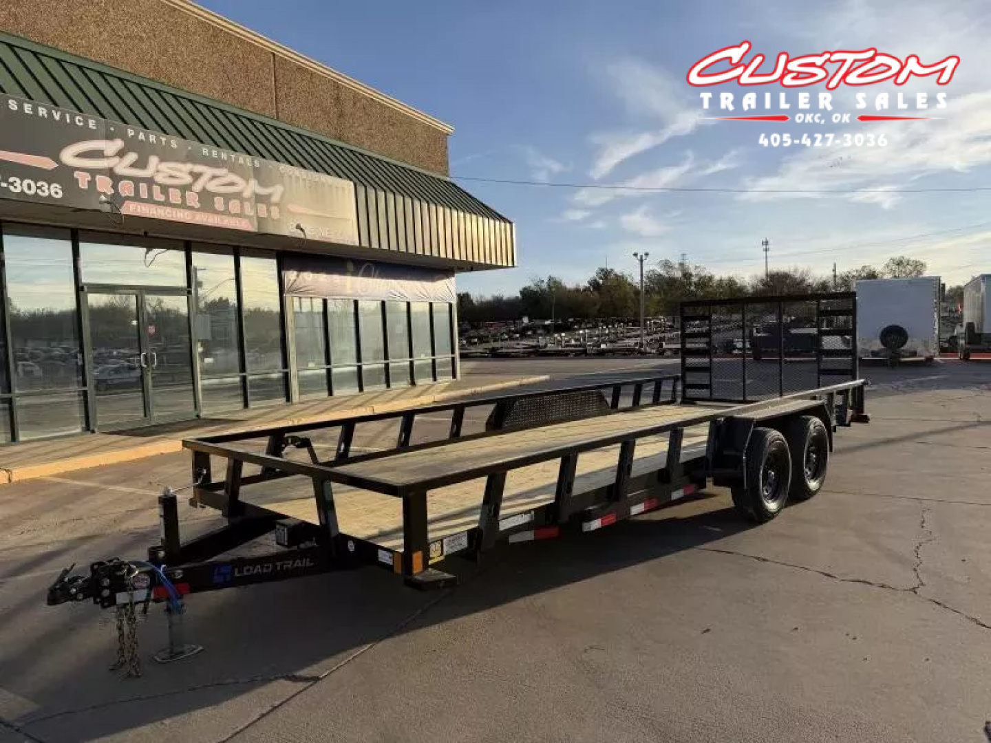 New #373915 2026 LOAD TRAIL UE 20 X 83 TANDEM AXLE 10K UTILITY W/ RAMP GATE