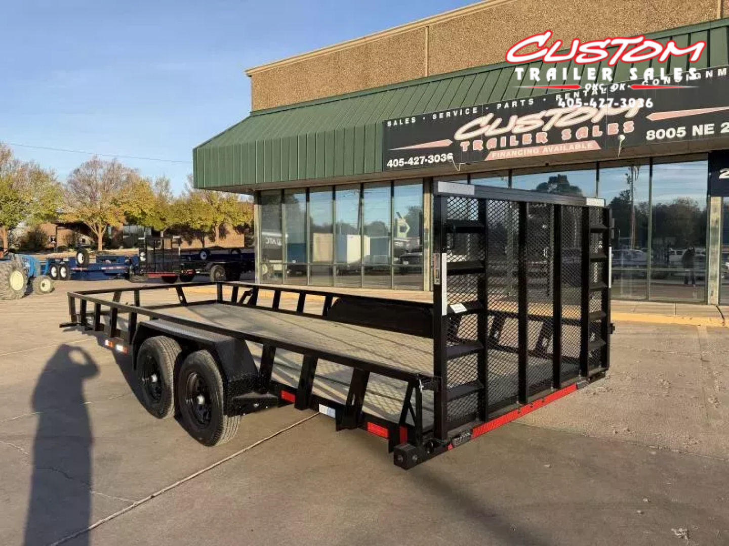 New #373915 2026 LOAD TRAIL UE 20 X 83 TANDEM AXLE 10K UTILITY W/ RAMP GATE