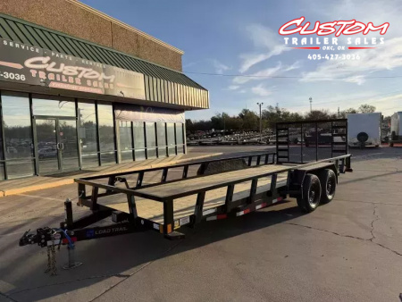 New #373919 2026 LOAD TRAIL UE 20 X 83 TANDEM AXLE 10K UTILITY W/ RAMP GATE