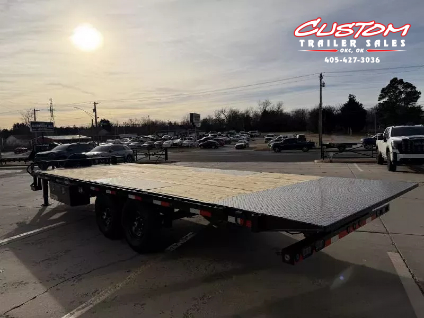 New #374418 2026 LOAD TRAIL PE 24 X 102 TANDEM AXLE BUMPER PULL 14K FULL BED FLATBED TILT