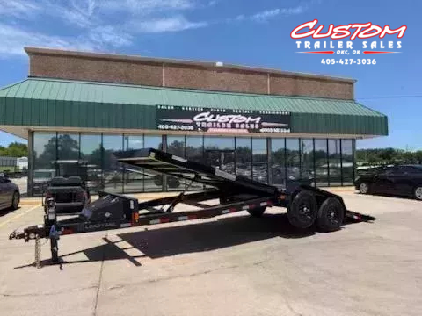 New #374940 2026 LOAD TRAIL TM 22 X 83 TANDEM AXLE 14K RAPID LOADER FULL TILT DECK TRAILER