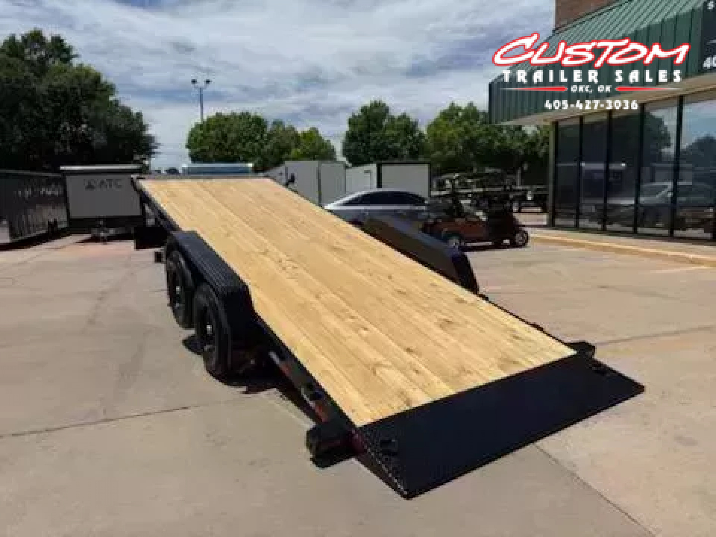 New #374940 2026 LOAD TRAIL TM 22 X 83 TANDEM AXLE 14K RAPID LOADER FULL TILT DECK TRAILER